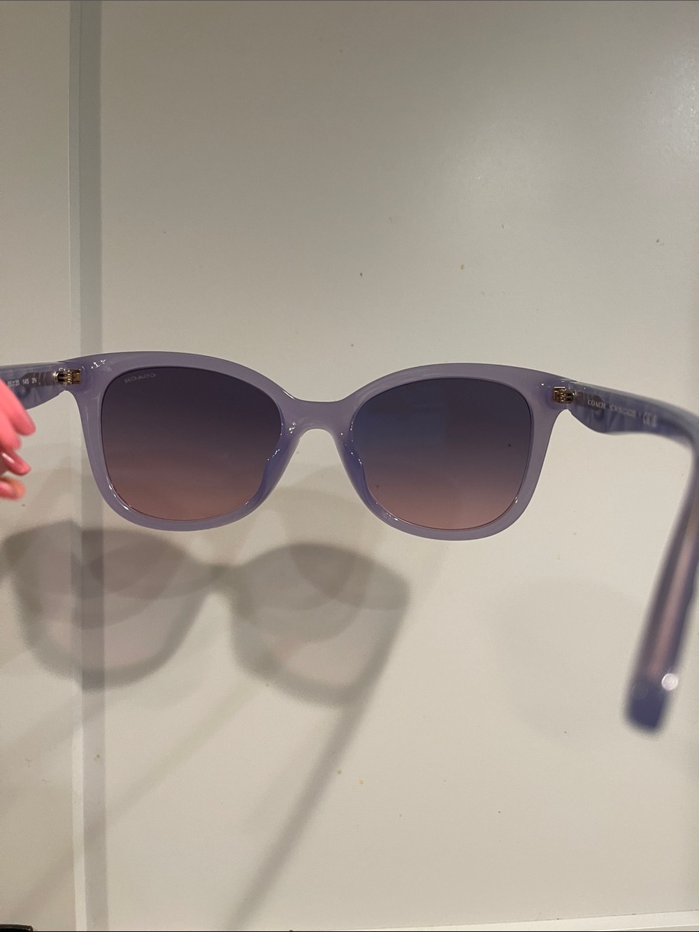 NEW Coach Violet Frame and Lenses Sunglasses - MSRP $181 - Picture 8 of 11